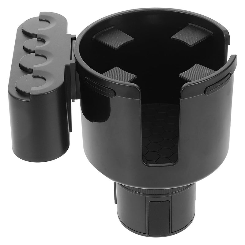 Large Car Cup Holder Expander For Water Bottles Coffee Cups With Coin Storage - Image 2