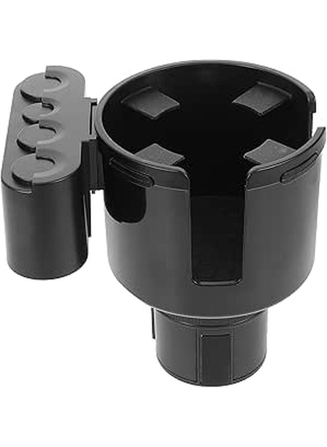 Large Car Cup Holder Expander For Water Bottles Coffee Cups With Coin Storage - Image 1