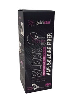 globalstar ألياف الشعر جلوبال ستار باللون الأسود 22 جرام  - Image 2