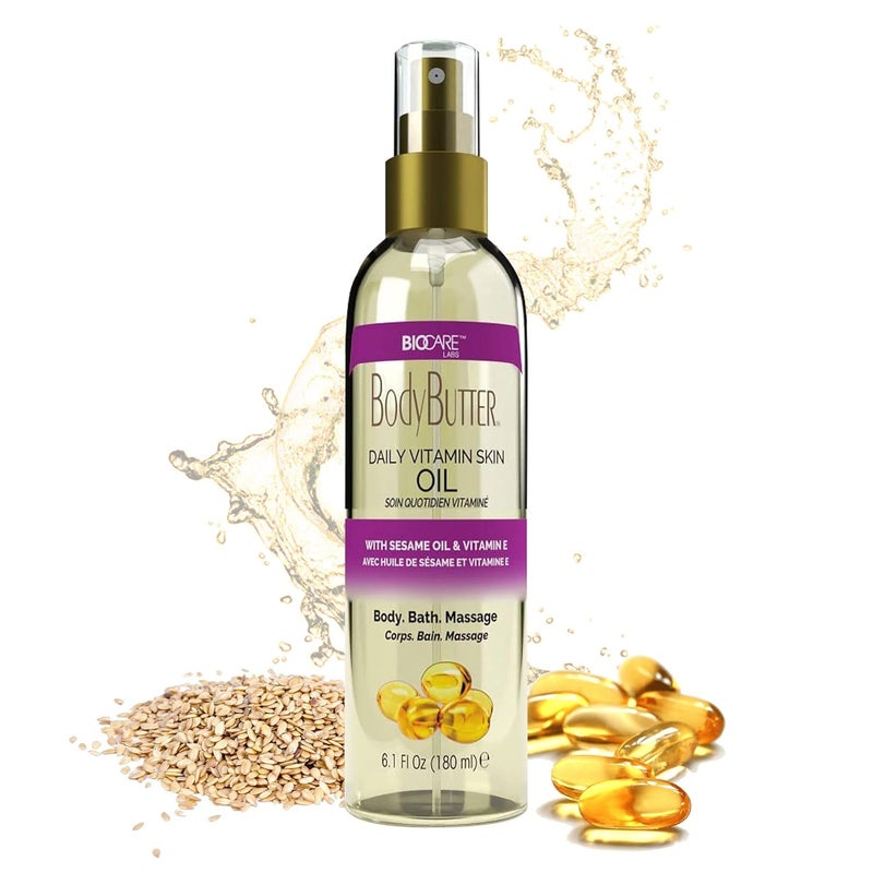Biocare Daily Vitamin Body Oil with Sesame Seed Oil and Vitamin E - Image 1