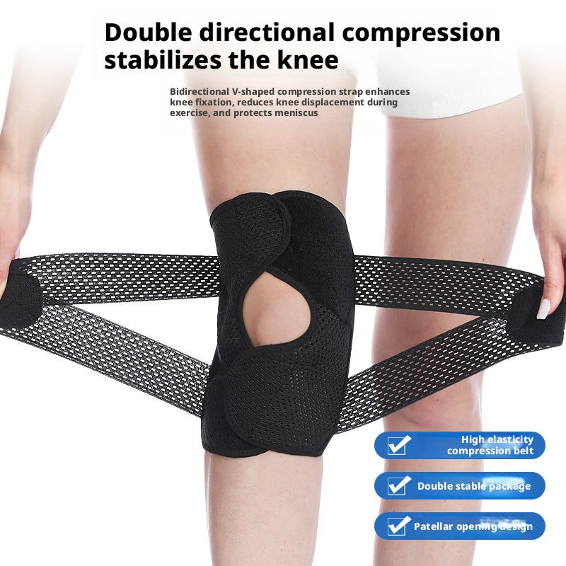 Knee Brace for Sports, Patella Support, Running Protective Gear - Image 2