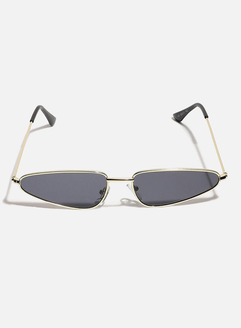 Haute Sauce Black Frame Retro Sunglasses - Image 1