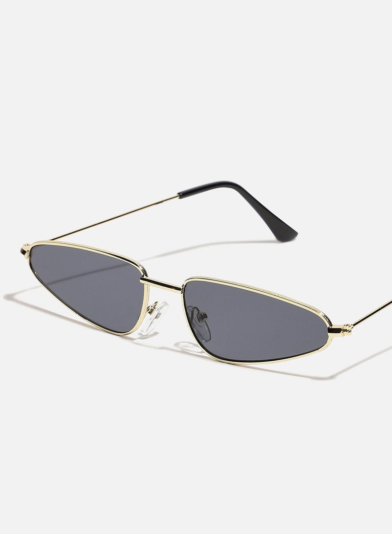 Haute Sauce Black Frame Retro Sunglasses - Image 4