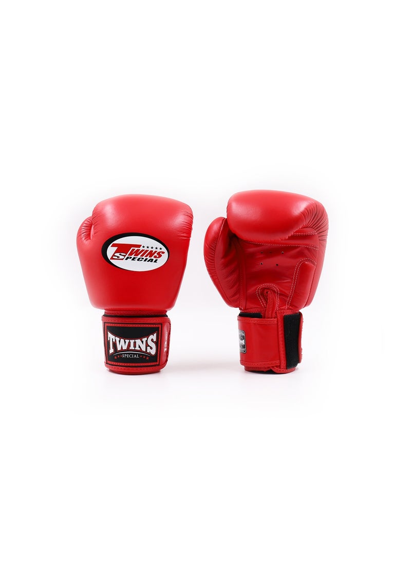Twins Special Boxing Gloves 08OZ BGVL3 RED for Muay Thai & Boxing Training - Image 1