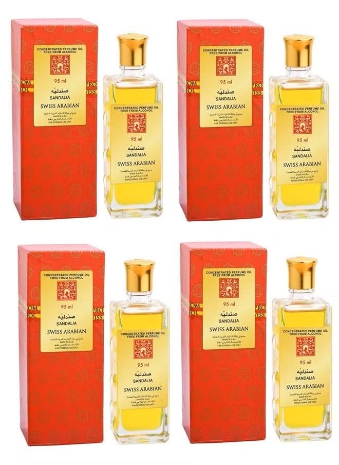 SWISS ARABIAN Sandal 100ml 4 pieces 