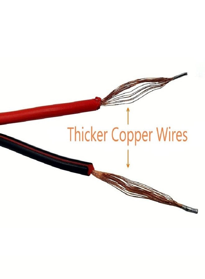 ام كي مجموعة من 10 أسلاك توصيل طاقة نحاسية MX 18AWG، موصلات ذكرية 12 فولت 5 أمبير، أسلاك مطلية بالقصدير لكاميرات المراقبة، محولات طاقة الإضاءة، أجهزة تسجيل الفيديو الرقمية، وشاشات الرؤية الخلفية للسيارة (2.1 × 5.5 مم). - Image 5