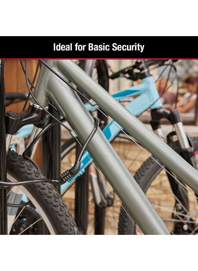 Master Lock 8143D Combination Bike Lock, 4 ft long, Black - Image 5