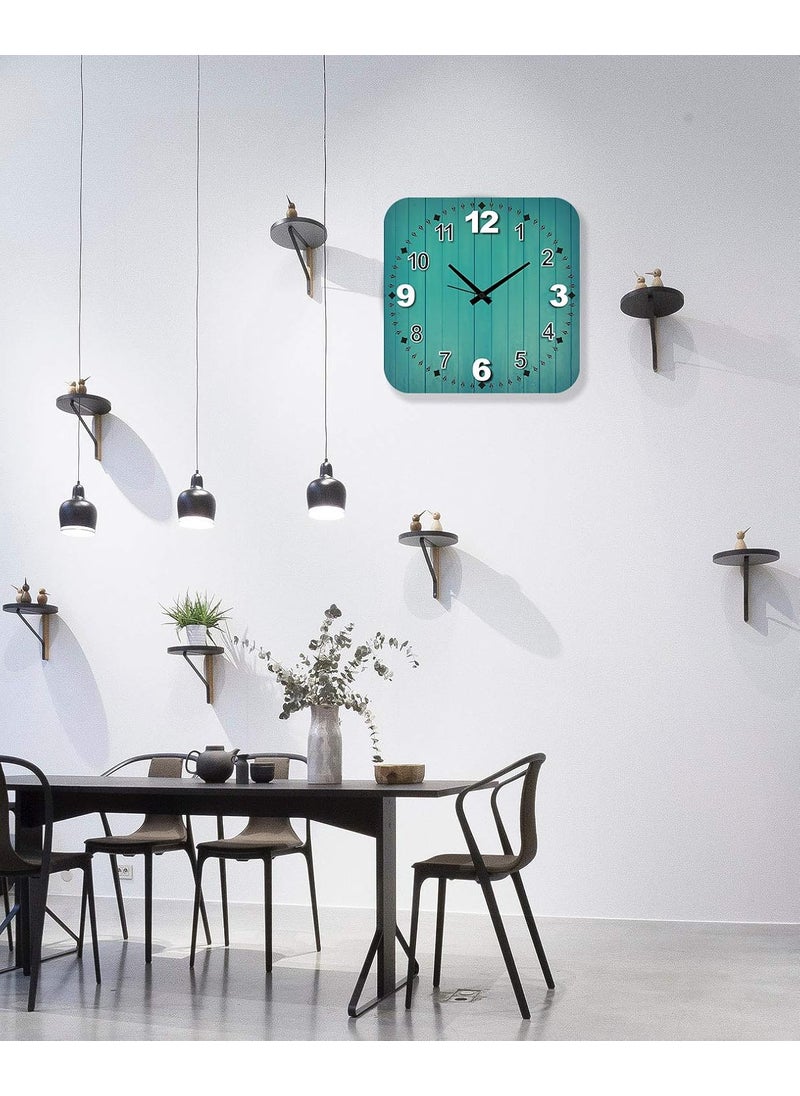 Rockford Rockford Designer Wooden Wall Clock without Glass, 11X11 Inches, Clear  - Image 2