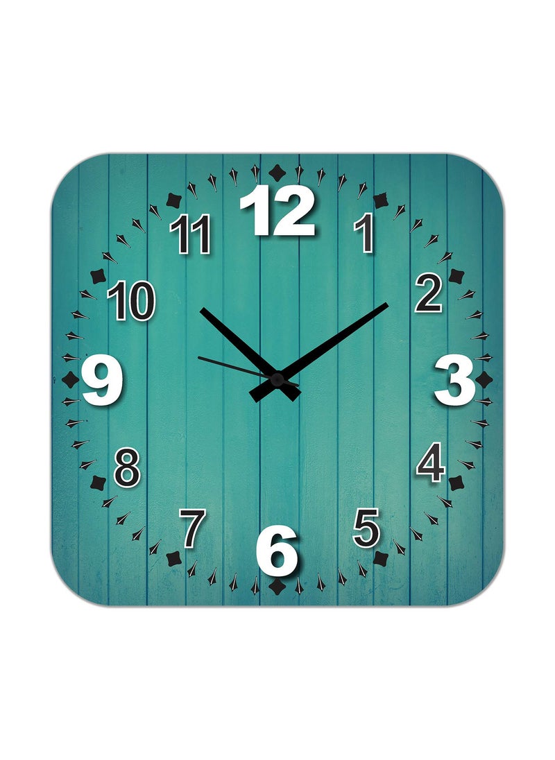 Rockford Rockford Designer Wooden Wall Clock without Glass, 11X11 Inches, Clear  - Image 1