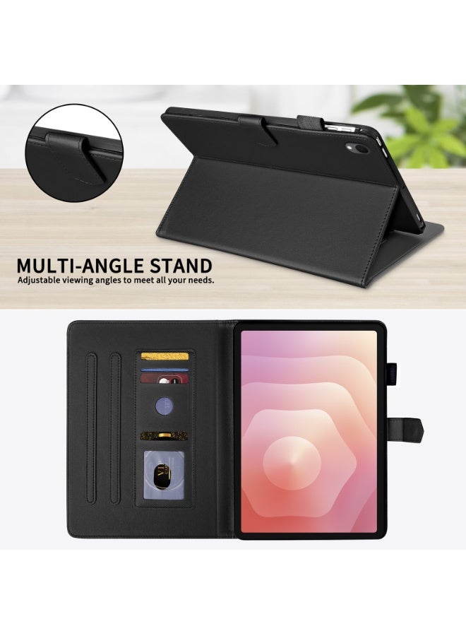 Case for Samsung Galaxy Tab S11 11 Inch 2025 Business PU Leather Tablet Protective Case for Galaxy Tab S11 with Card Slot Stand - Image 3