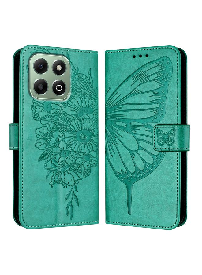 S-TOP Case For Honor X6b Embossed Butterfly Leather Phone Case - Image 3