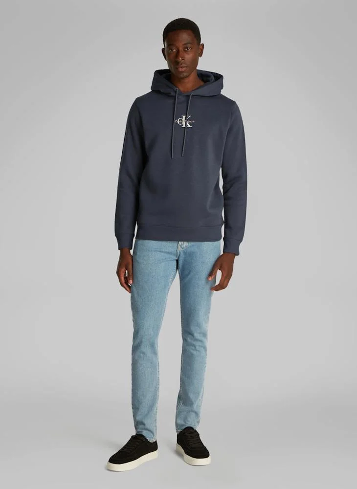 Calvin Klein Jeans Logo Print Long Sleeve  Hoodie