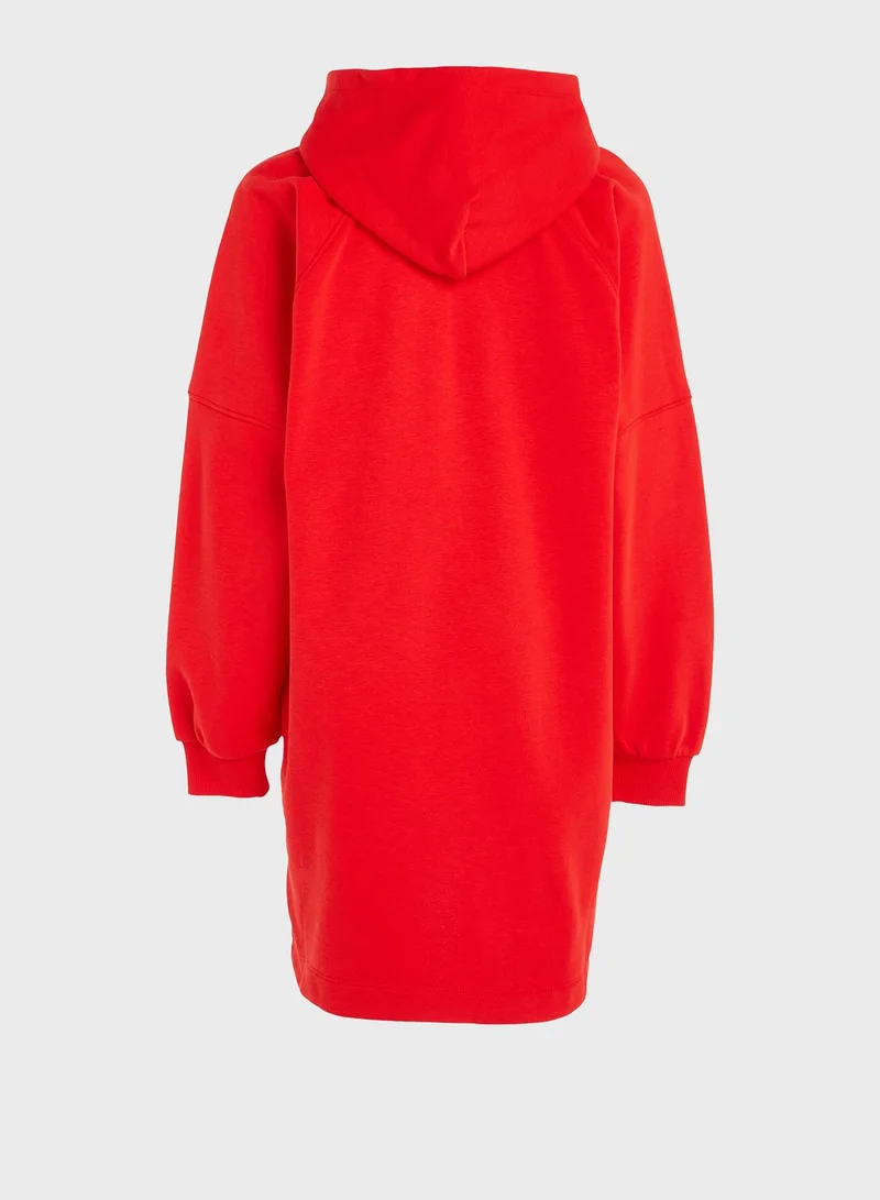 TOMMY HILFIGER Youth Logo Hoodie Dress