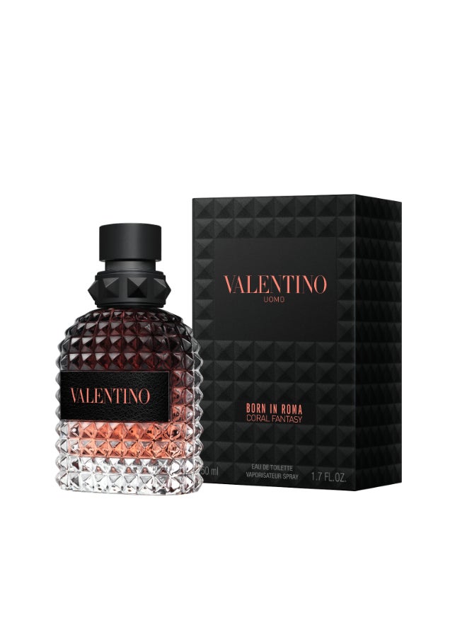 فالنتينو عطر فالنتينو بورن إن روما كورال فانتاسي 50ملليلتر - Image 1
