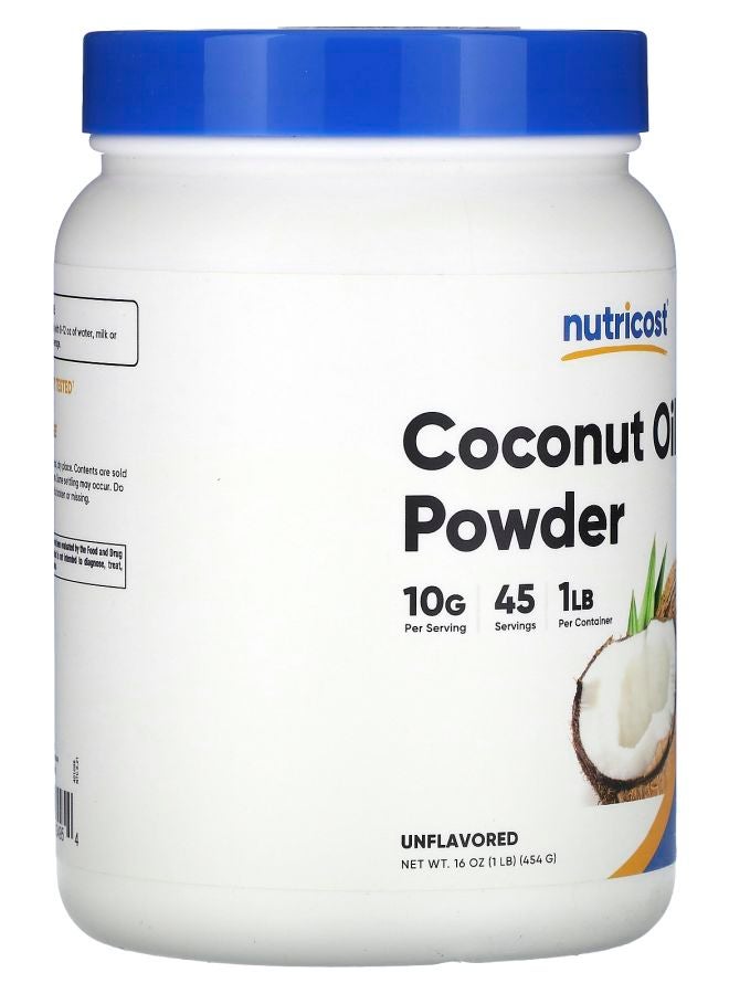 Nutricost Coconut Oil Powder Unflavored 16 oz (454 g) - Image 2