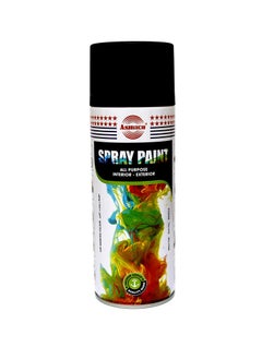 Asmaco Asmaco Spray Paint, Matt Black  - Image 1