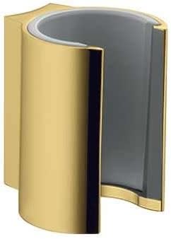 AXOR Starck Handheld Shower Head HolderModern in Polished Gold Optic 27515990 Handshower Holder - Image 1