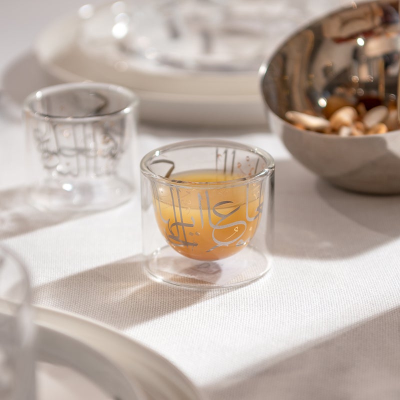 Dallaty Oulfa transparent glass 6 pcs Cawa cup - Image 3