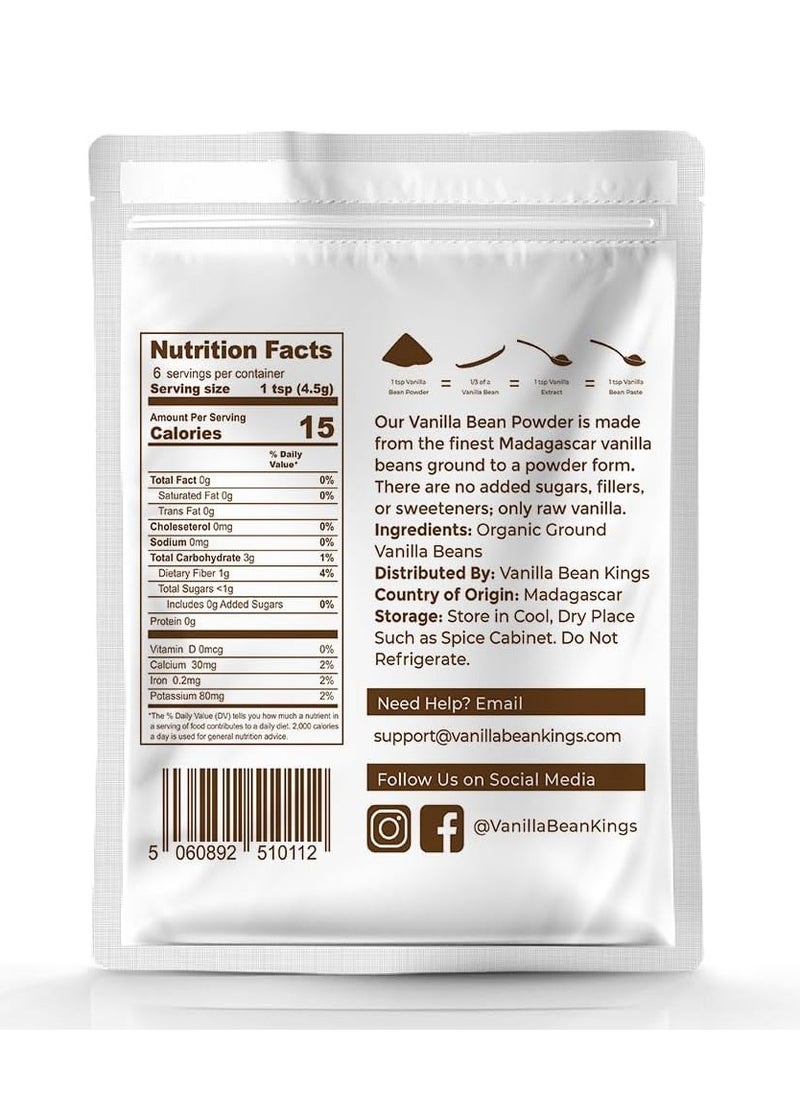 Vanilla Bean Kings - Gourmet Madagascar Vanilla Bean Powder - Image 1