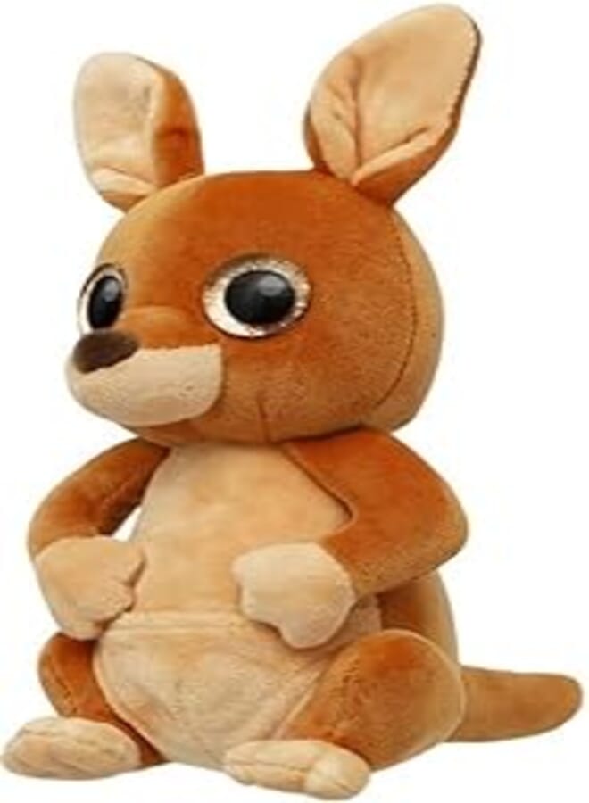 Wild Planet Orbys Kangaroo Plush Toy, 18 cm x 13 cm x 21 cm Size