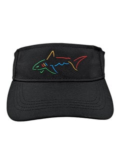 Men'S Shark Logo Sports Visor (One Size Black) - pzsku/ZEBBFDAB9A9B24E5F6315Z/45/_/1722074760/0ebab482-ba13-4b84-919b-95bd1fb79a19