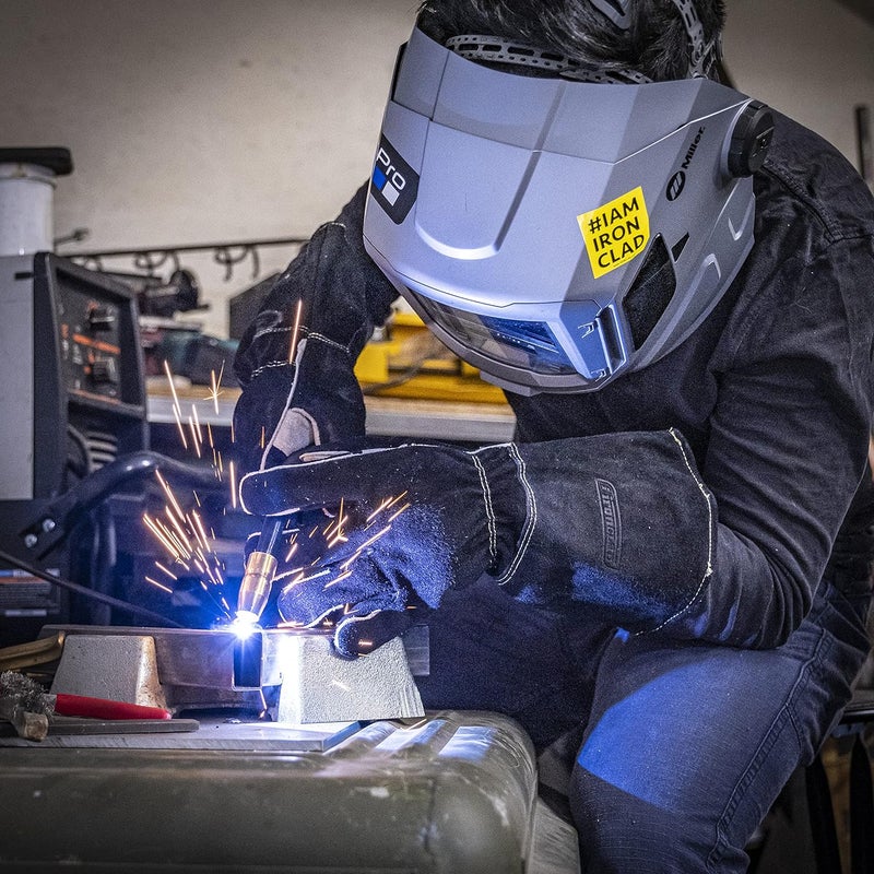 Ironclad MIG Welding Leather Gloves - Image 3