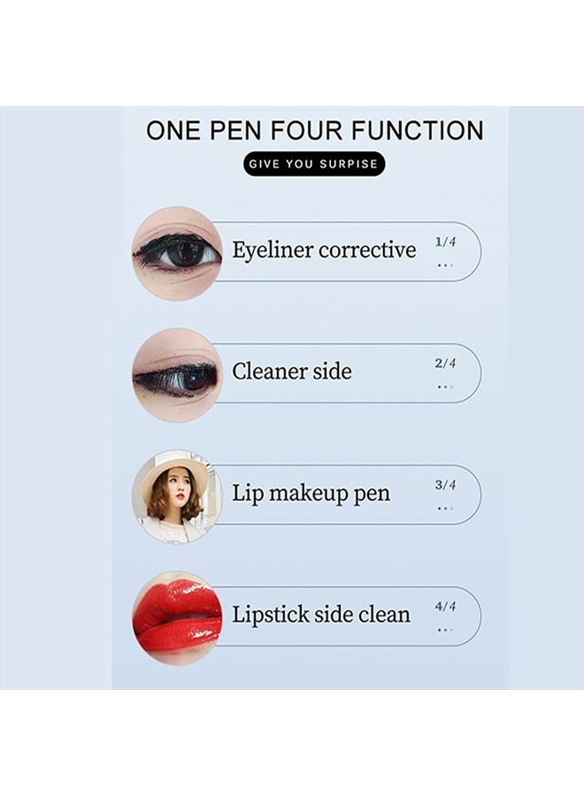 Newfacefure Makeup Remover Eraser Pen, Newfacefure Eye Make Up Corrector, Easy to Remove and Correction Magnetic Eyeliner Fixer, Extract for Sensitive Skin Original(White) - Image 2