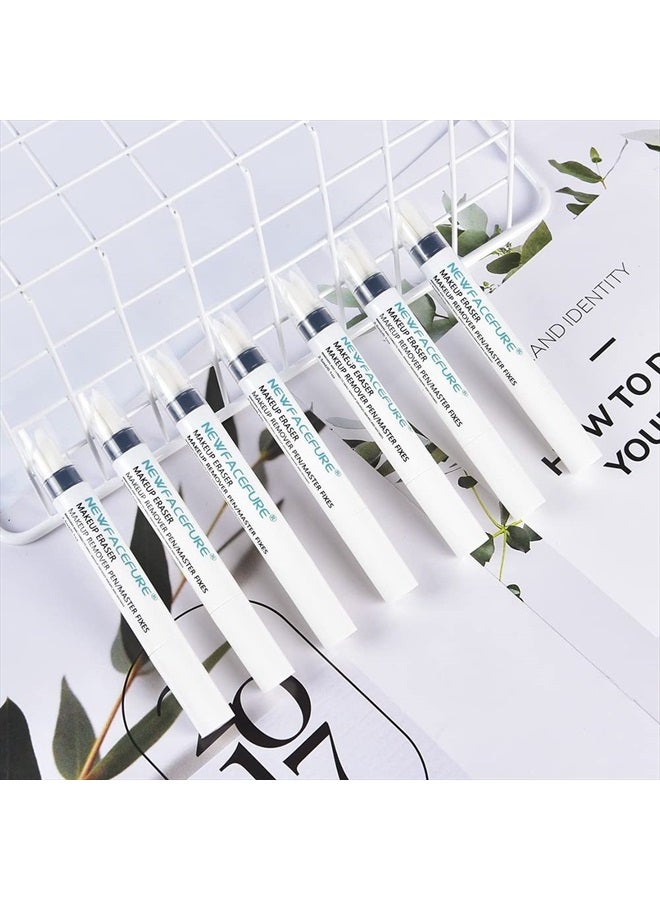 Newfacefure Makeup Remover Eraser Pen, Newfacefure Eye Make Up Corrector, Easy to Remove and Correction Magnetic Eyeliner Fixer, Extract for Sensitive Skin Original(White) - Image 5