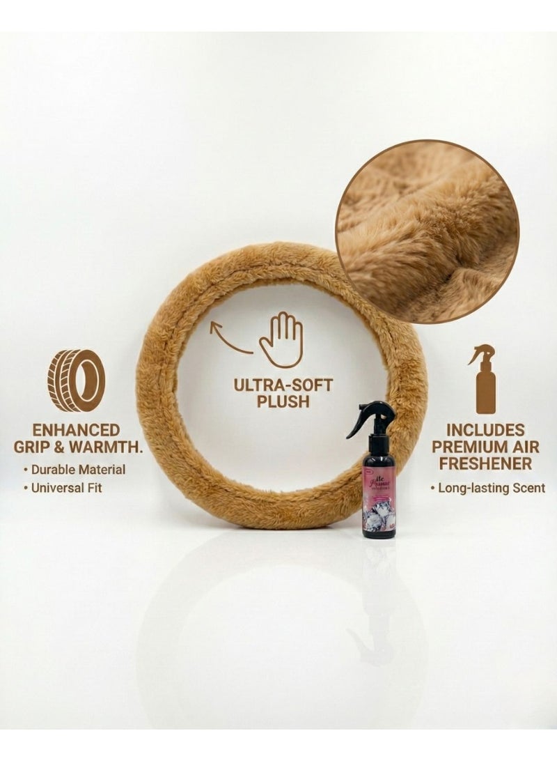 Fresh Steering Wheel Cover & Air Freshener Combo – Comfort Grip with Long-Lasting Freshness - Image 2