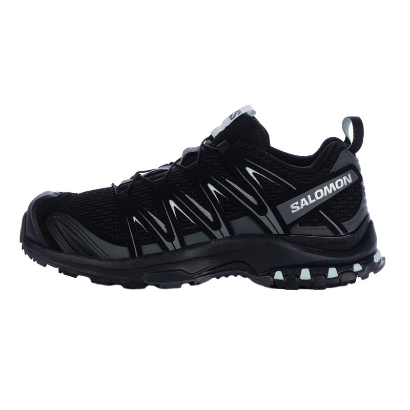 Salomon Womens XA PRO 3D Trail Running Shoes BlackMagnetFair Aqua 75