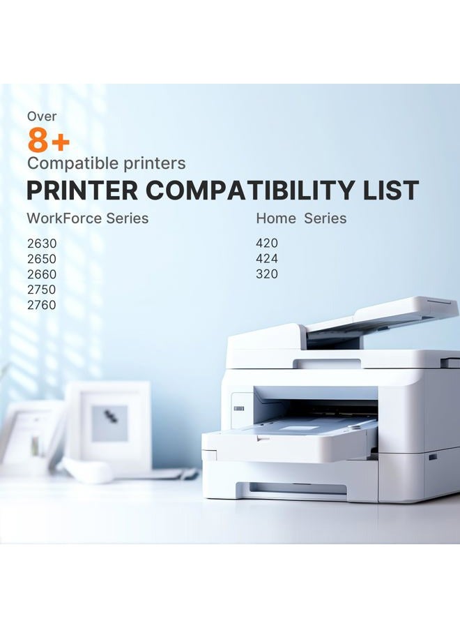 E-Z Ink خراطيش حبر معاد تصنيعها بديل لـ Epson 220 XL 220XL T220XL للاستخدام مع WF-2760 WF-2750 WF-2630 WF-2650 WF-2660 XP-320 XP-420 XP-424 (4 أسود، 2 سماوي، 2 أرجواني، 2 أصفر) 10 عبوة - Image 3