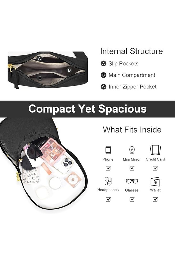 SHABILI Women Shoulder Bag and Satchel Bag, Ladies PU Leather Sling Bag Clutch Bag Carry Bag and Side Bag with Elegant Durable Design, Multi Functional Handbag for Daily Use Party Work and Travel - Image 4