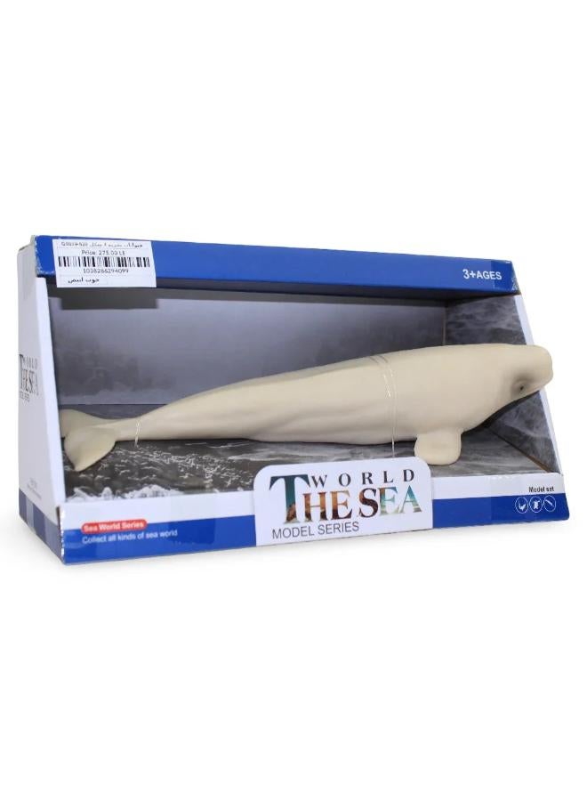 The Sea World Series Model - White Whale Figurine - Image 1