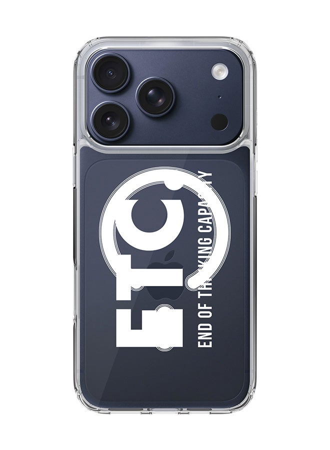 Stylizedd Classic Clear MagSafe Case for iPhone 17 Pro , Hybrid Soft Case Flexible Edges Anti Drop TPU PC Gel Thin Transparent Cover [ Designed for iPhone 17 Pro ] - Etc.