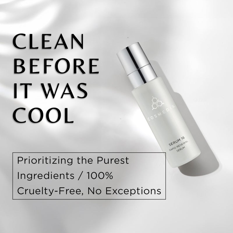 COSMEDIX - Serum 16 Rapid Renewal Serum - For All Skin Types - Boosting Skin's Natural Radiance - Smooths Lines and Wrinkles - Includes Vitamin E and Hydration Boost - Moisture-Rich - Image 5