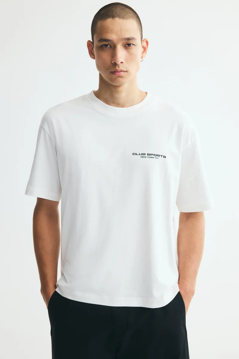Relaxed Fit Printed T-shirt