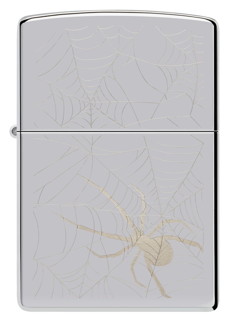 Zippo 48767 250 Web Design High Polish Chrome Windproof Lighter - Image 2