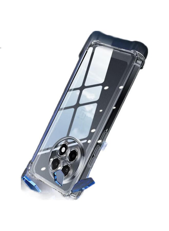 Freeson Protective Case For Honor Gt, Slim Full Coverage Clear Soft Shell With Lens Protection, Anti-Drop, Transparent, With Corner Airbag And Lanyard - Image 3