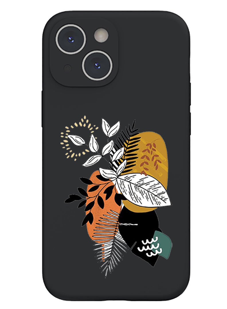 Theodor Protective Slim Fit Case Liquid Silicone Cover with Full Body Protection Anti-Scratch Shockproof Case For iPhone 14 Black  - Life is better with panda copy - Image 1