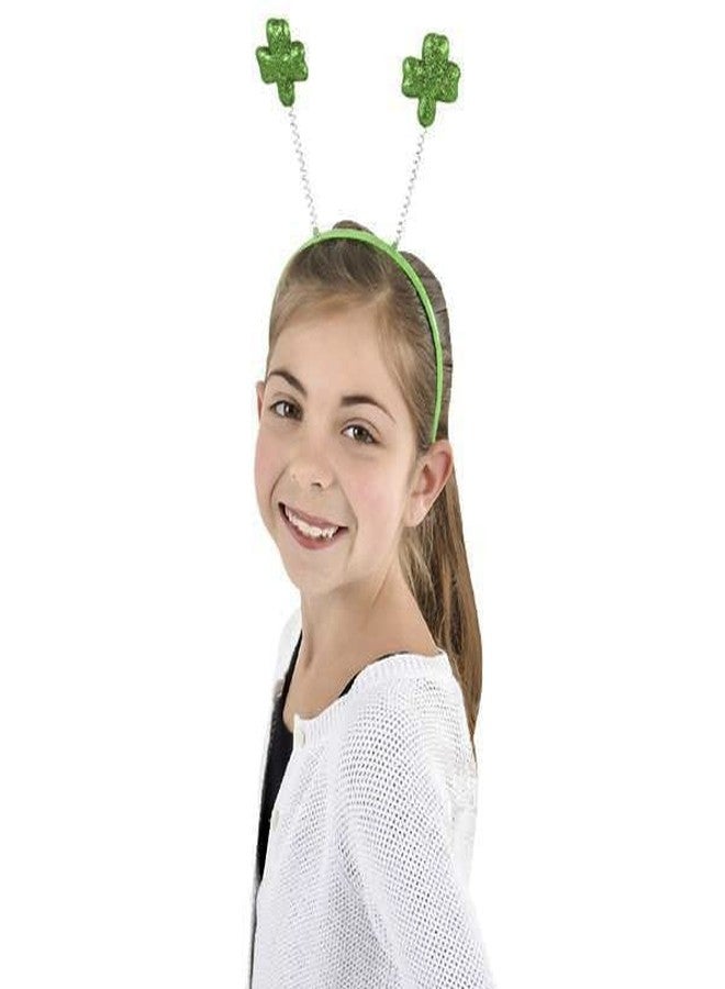 GiftExpress 12-Pack St Patrick's Day Shamrock Headband, Shamrock Head Boppers, St Patrick's Hair Accessories Party Supplies - Image 4