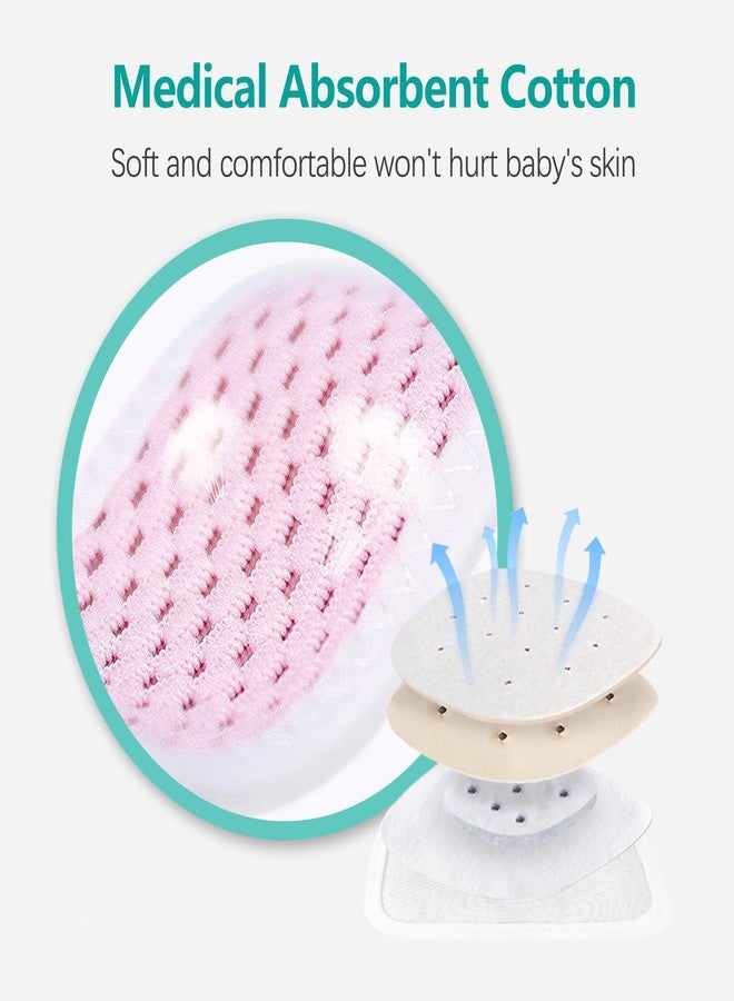 lefeke Umbilical Hernia Belt Baby Belly Button Band, Newborn Belly Wrap Truss, Infant Abdominal Binder for Children Kids, Adjustable Navel Belly Band Support Cord (Pink-S) - Image 4