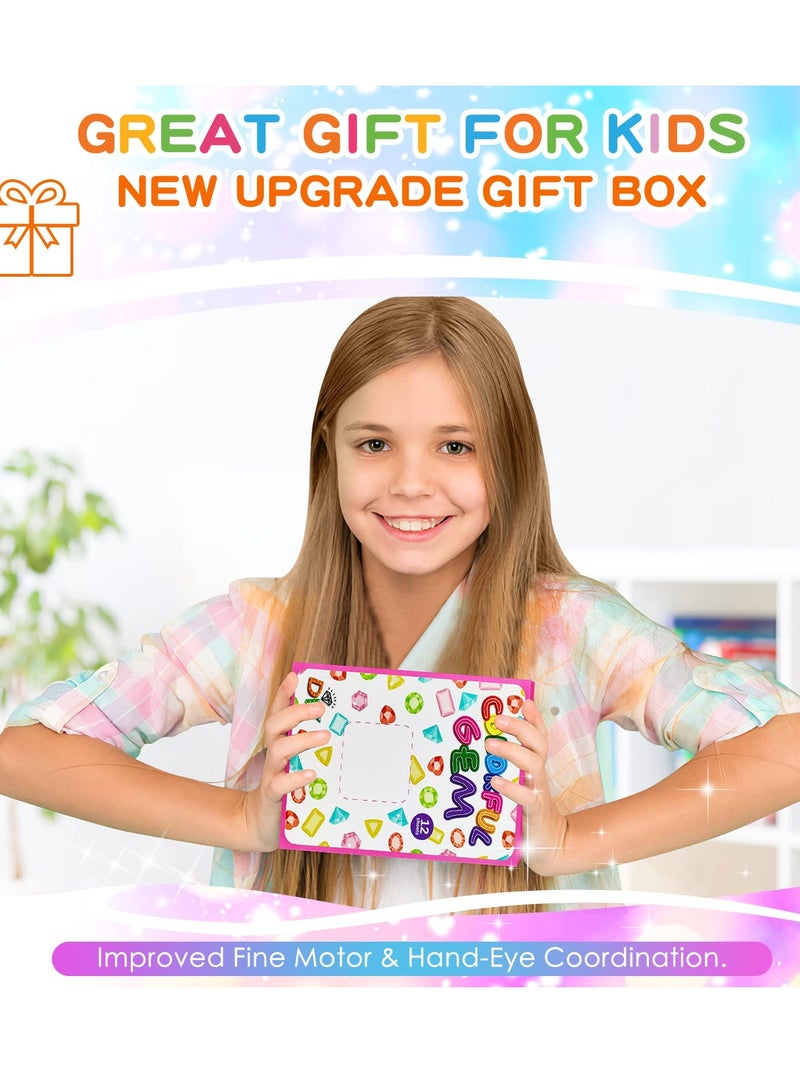 دايتويز مجموعات الرسم الفني الماسي للأطفال - 24 قطعة من ملصقات الحيوانات الفنية الماسية مع أداة الأحجار الكريمة، فنون وحرف يدوية للأطفال من سن 8 إلى 12 عامًا، أفضل هدية ملصقات فسيفساء للأولاد والبنات للقيام بها بنفسك - Image 4