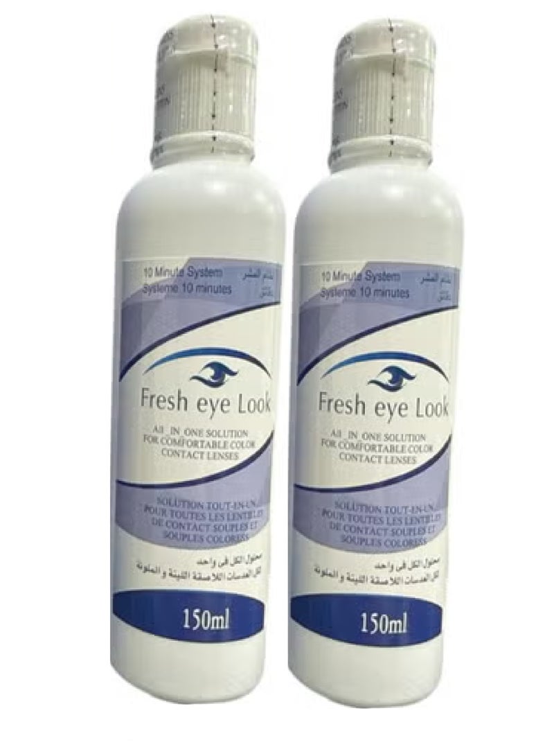 Fresh 2 Pices of Fresh Eye Look Solution 2x150 ML - Image 2