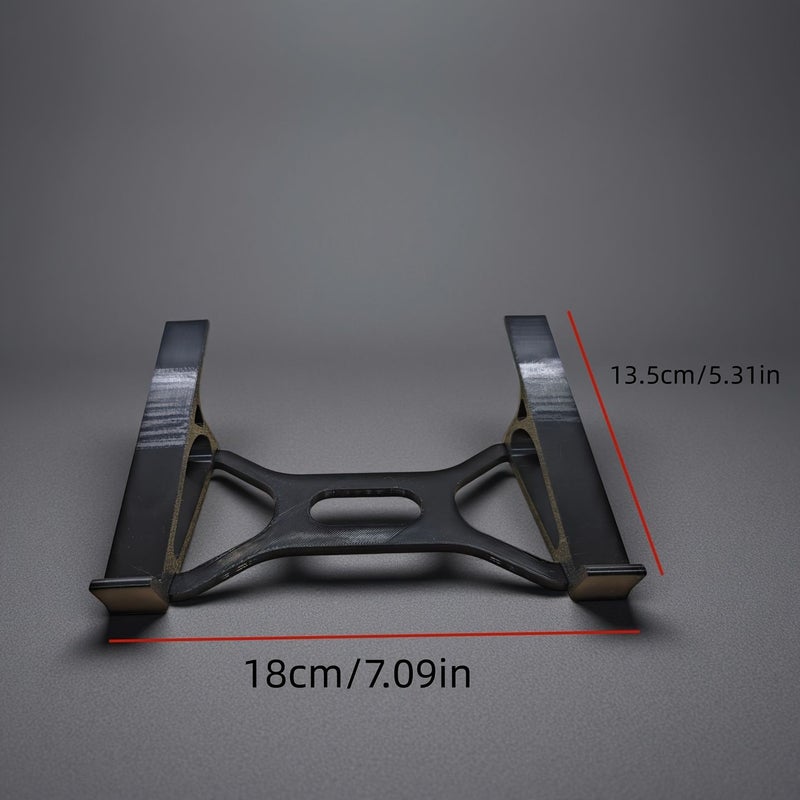Black Minimalist Desktop Keyboard And Laptop Stand Suitable For Multiple Models - Image 4