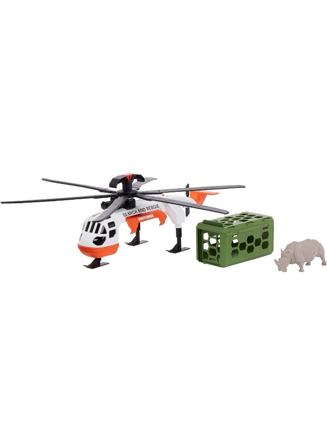Mattel Games Matchbox Rescue Adventure Set With Vehicle and Animal Figure - Image 5