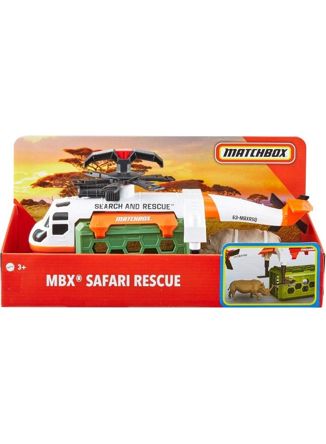 Mattel Games Matchbox Rescue Adventure Set With Vehicle and Animal Figure - Image 3