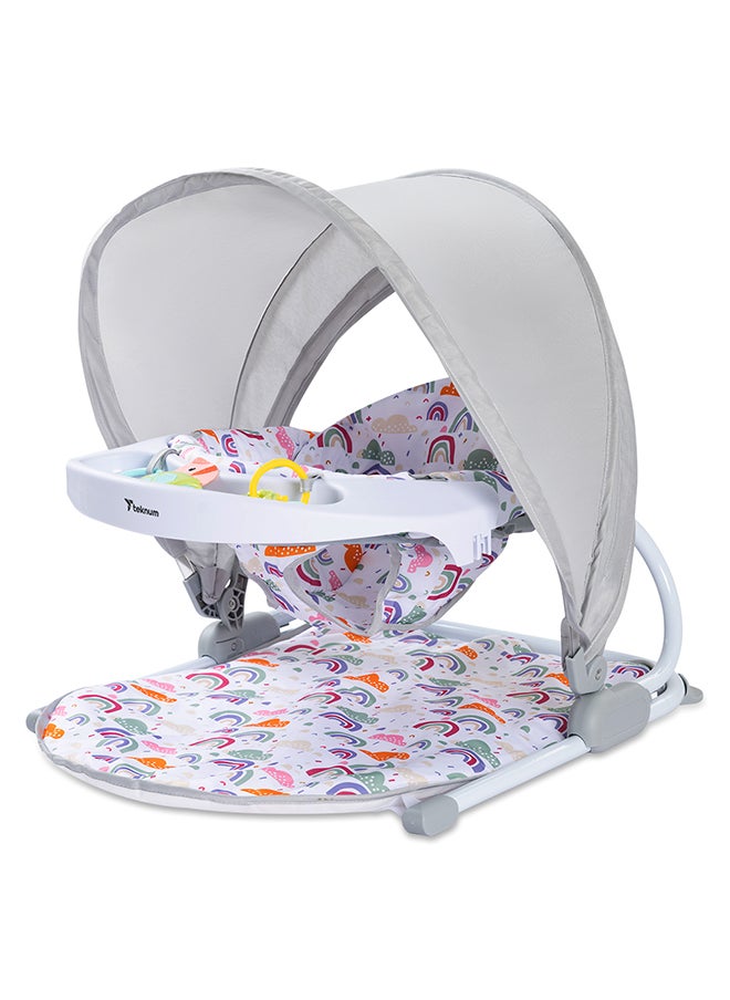TEKNUM Baby Sit up support with Feeding Tray - Grey - pzsku/ZEBC1950F15652E88949EZ/45/_/1720708300/a06dbabf-46fb-4c73-ad6a-8ca4bfdaa5cb