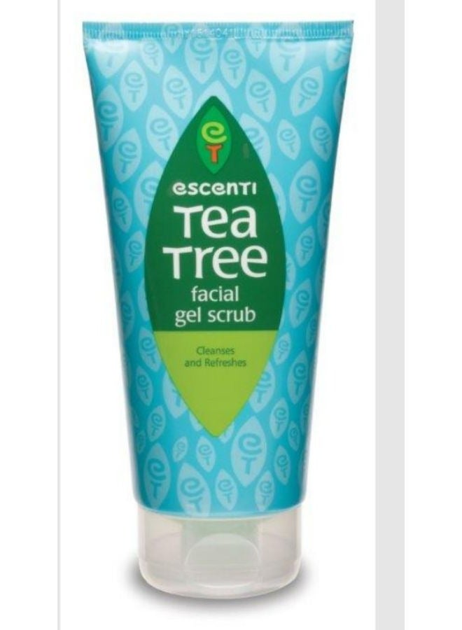 Escenti Tea Tree Facial Gel Scrub 150 ML