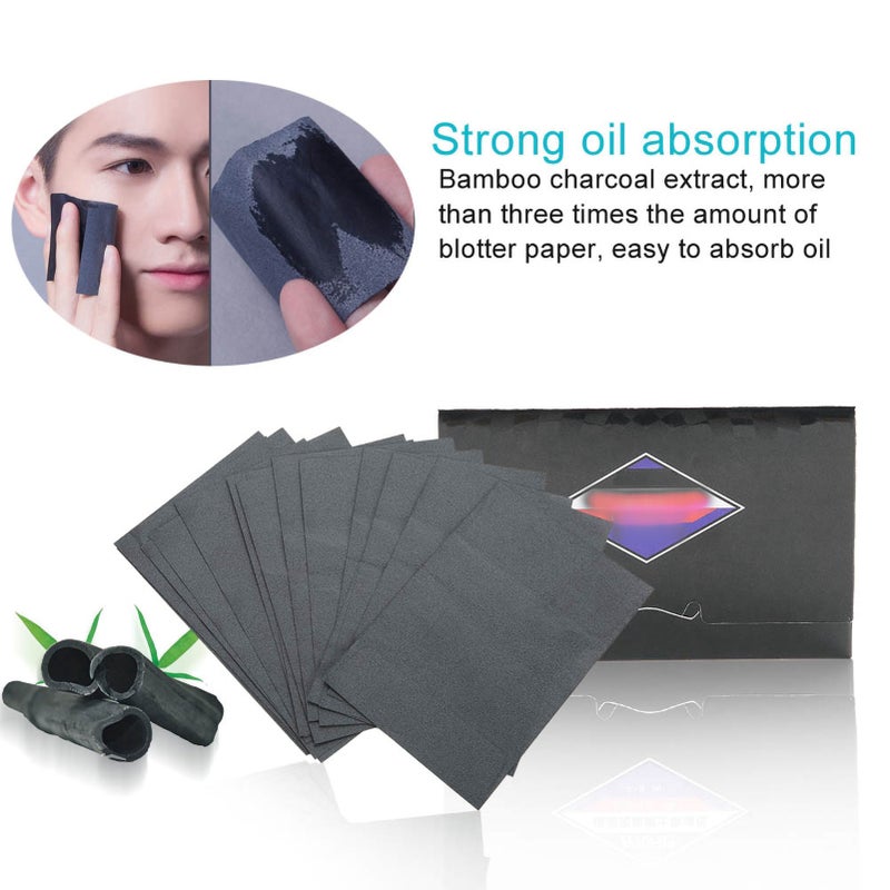 80Pcs/pack Men Blotter Face Oil Control Absorbing Paper Blotting Tissues - Image 5
