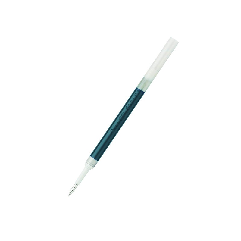 Pentel Refill Ink for EnerGel RTX Retractable Gel Pen, 12 Pack, 0.7mm, Medium Point, Turquoise Blue (LR7-S3) - Image 1